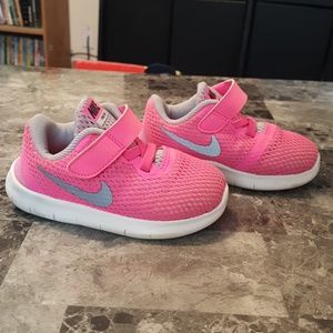 Hot pink baby Nikes